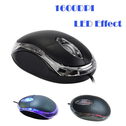 .mouse For PC Laptop 1200 DPI USB Wired Optical Gaming